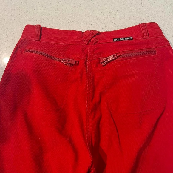 true vintage late 1970s bell bottom flare corduroy pants - Picture 6 of 7